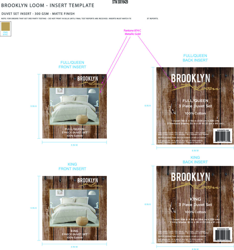 Brooklyn Loom Duvet Insert