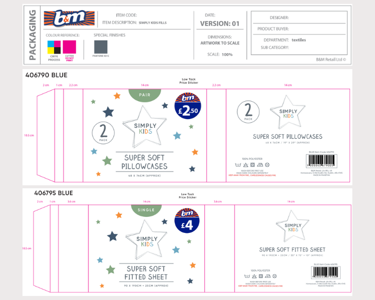 SIMPLY KIDS PILLOW CASE